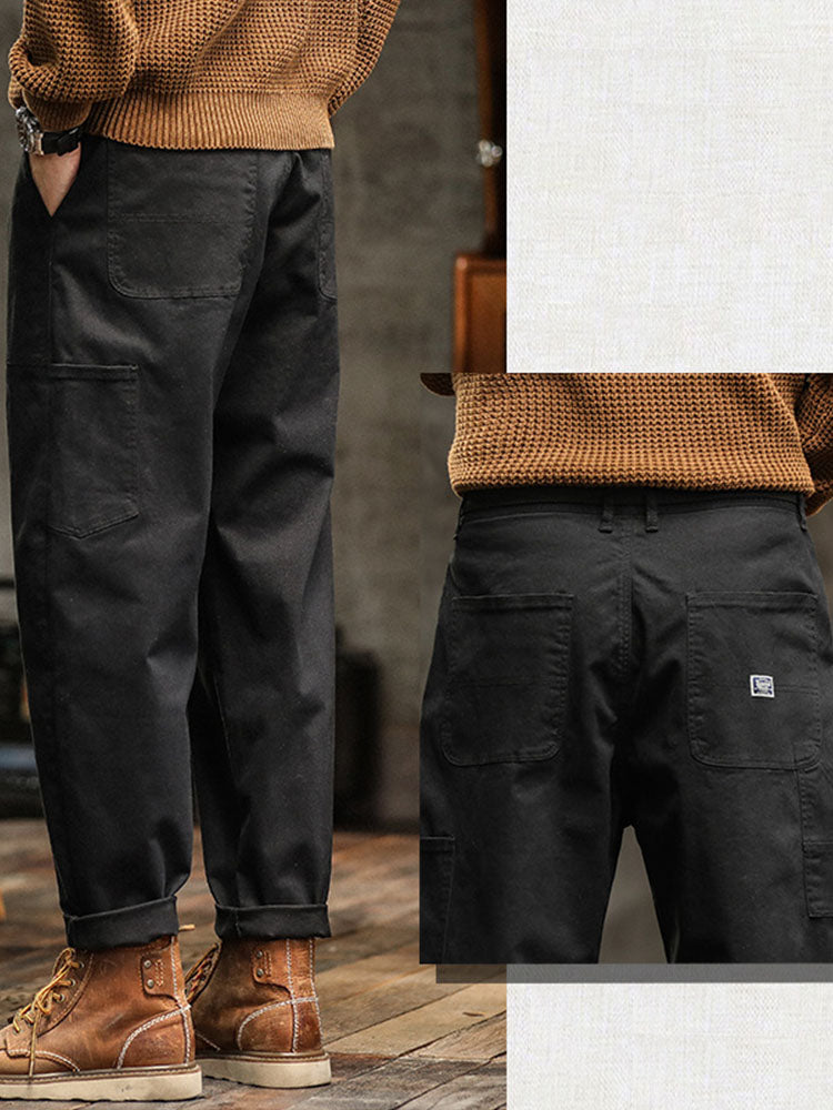 Anna & Julia® | Męskie spodnie utility w stylu vintage