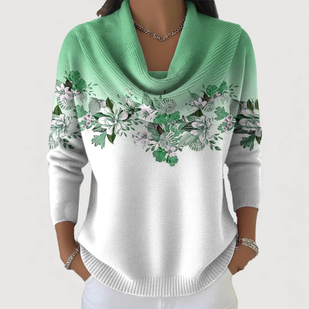 Anna & Julia® | Sweter w kwiaty