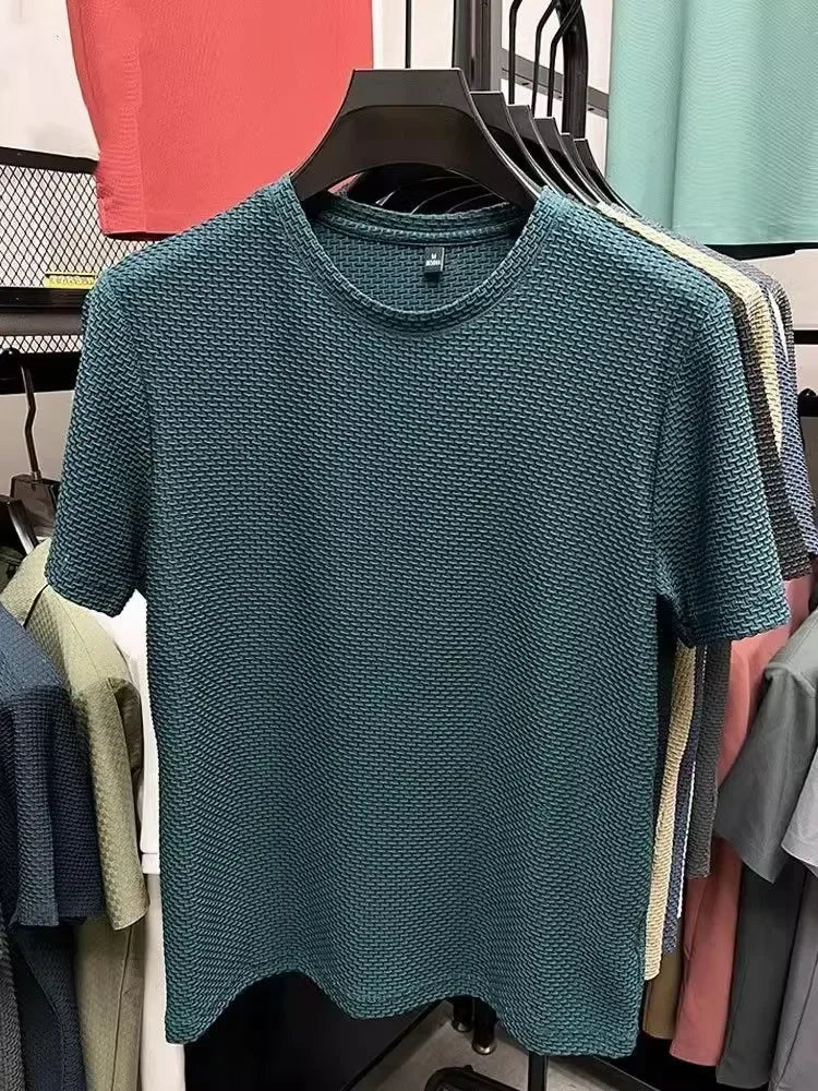 Anna & Julia® | Oddychający męski T-shirt z siatki