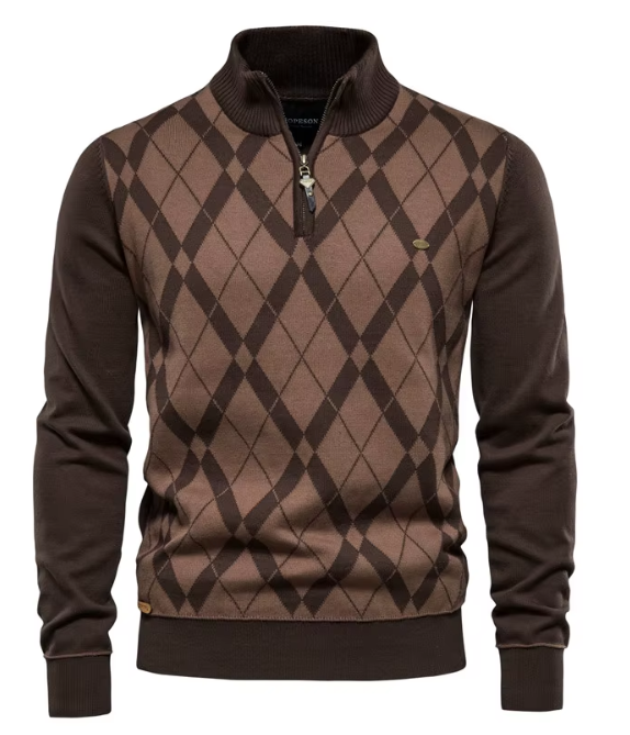 Levii Koelman Heren Half-Zip Pullover detail