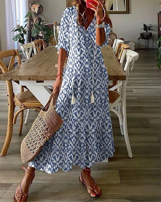 Anna & Julia® | Elegancka sukienka w stylu bohemian