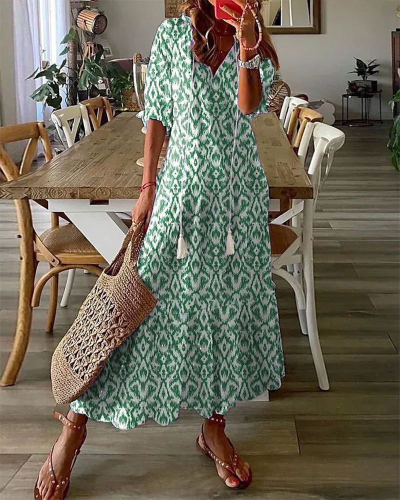 Anna & Julia® | Elegancka sukienka w stylu bohemian