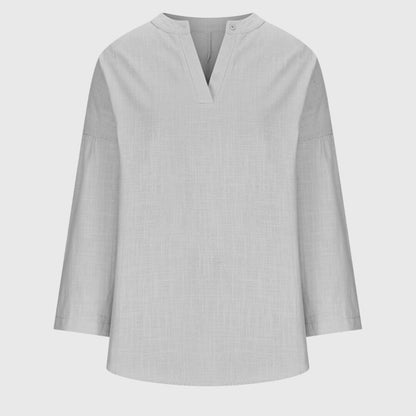Anna & Julia® | Lenara Elegancka i zwiewna bluzka plażowa