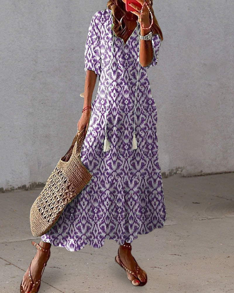 Anna & Julia® | Elegancka sukienka w stylu bohemian