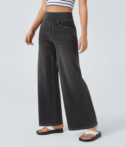 Anna & Julia® | Wygodne jeansy z wysokim stanem