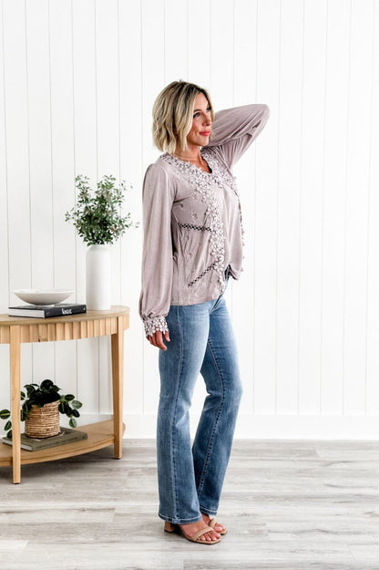 Anna & Julia® | Jeansy stretch z wysokim stanem