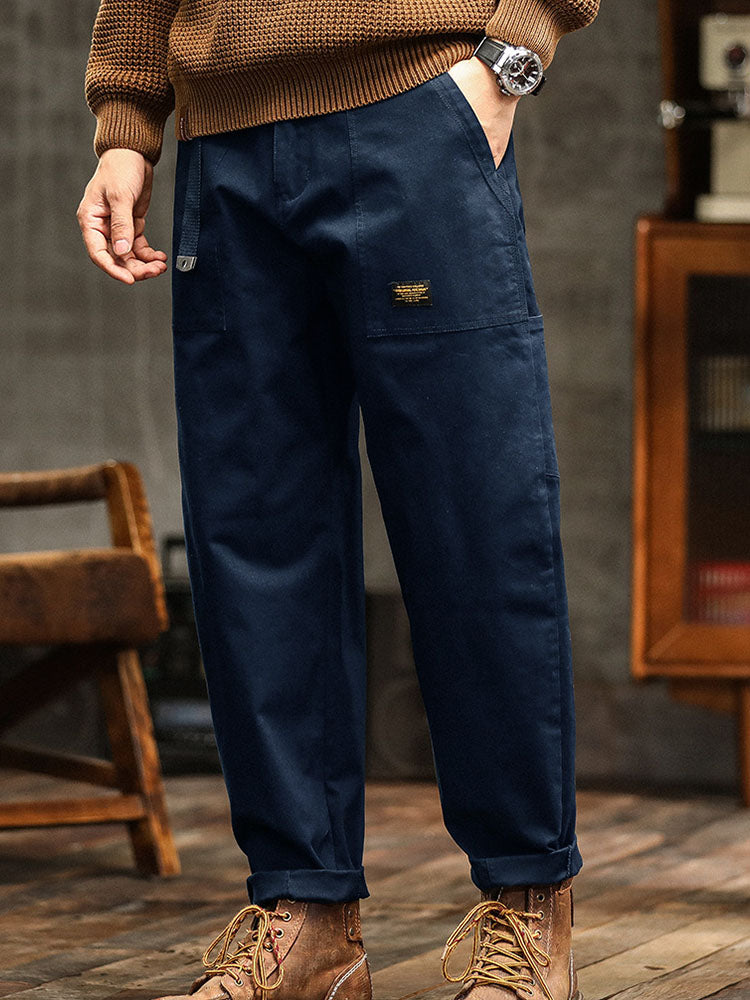 Anna & Julia® | Męskie spodnie utility w stylu vintage
