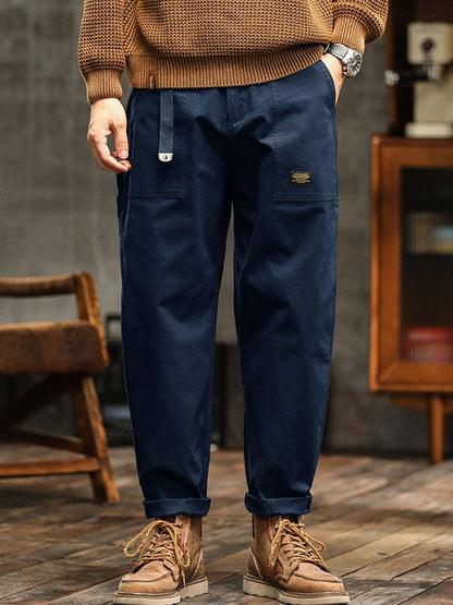 Anna & Julia® | Męskie spodnie utility w stylu vintage