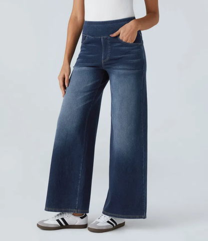 Anna & Julia® | Wygodne jeansy z wysokim stanem