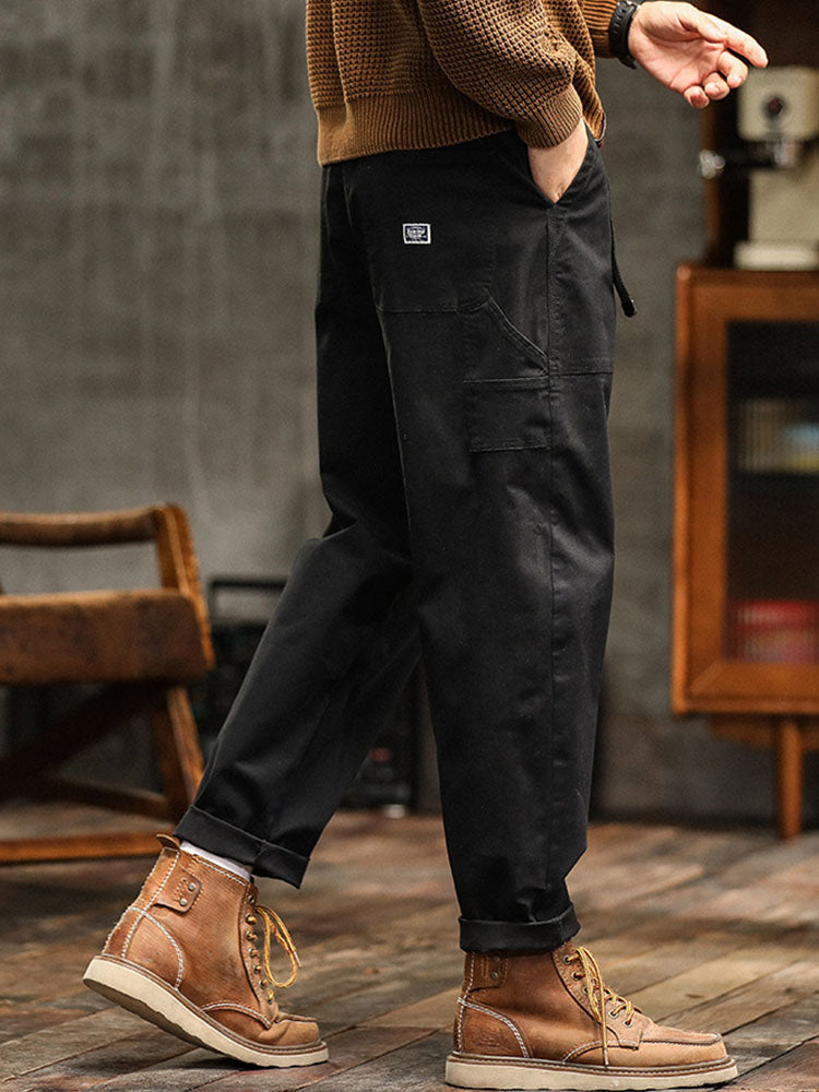 Anna & Julia® | Męskie spodnie utility w stylu vintage