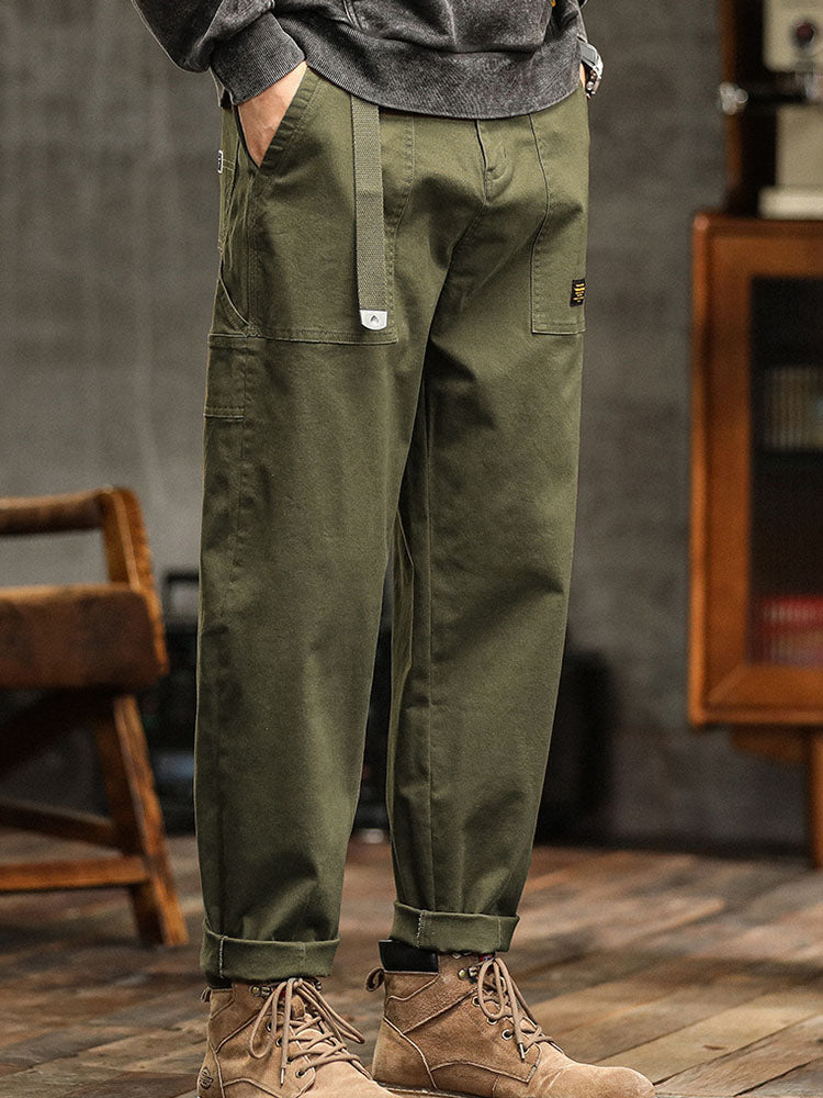 Anna & Julia® | Męskie spodnie utility w stylu vintage