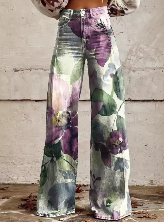 Anna & Julia® | Boho spodnie vintage