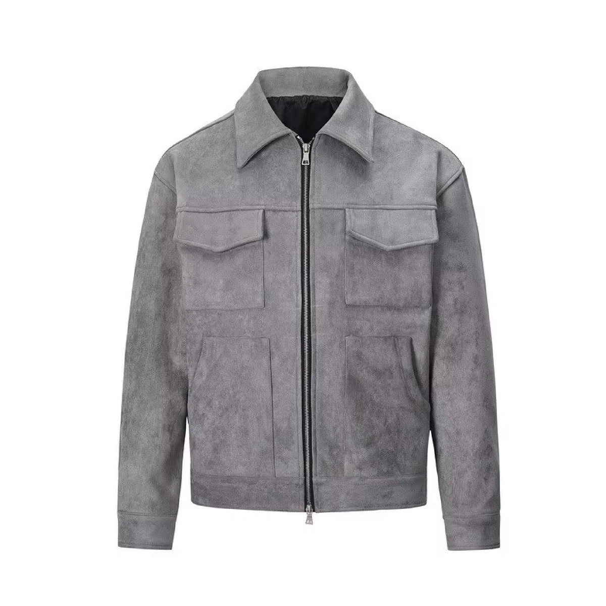 Anna & Julia® | Zamszowa kurtka oversize