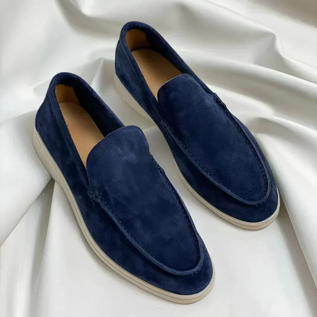 Anna & Julia® | Eleganckie zamszowe mokasyny