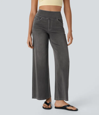 Anna & Julia® | Wygodne jeansy z wysokim stanem