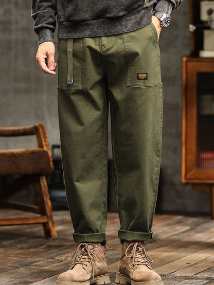 Anna & Julia® | Męskie spodnie utility w stylu vintage