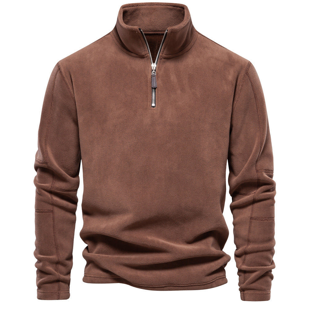 Anna & Julia® | Sweter z zamkiem quarter-zip