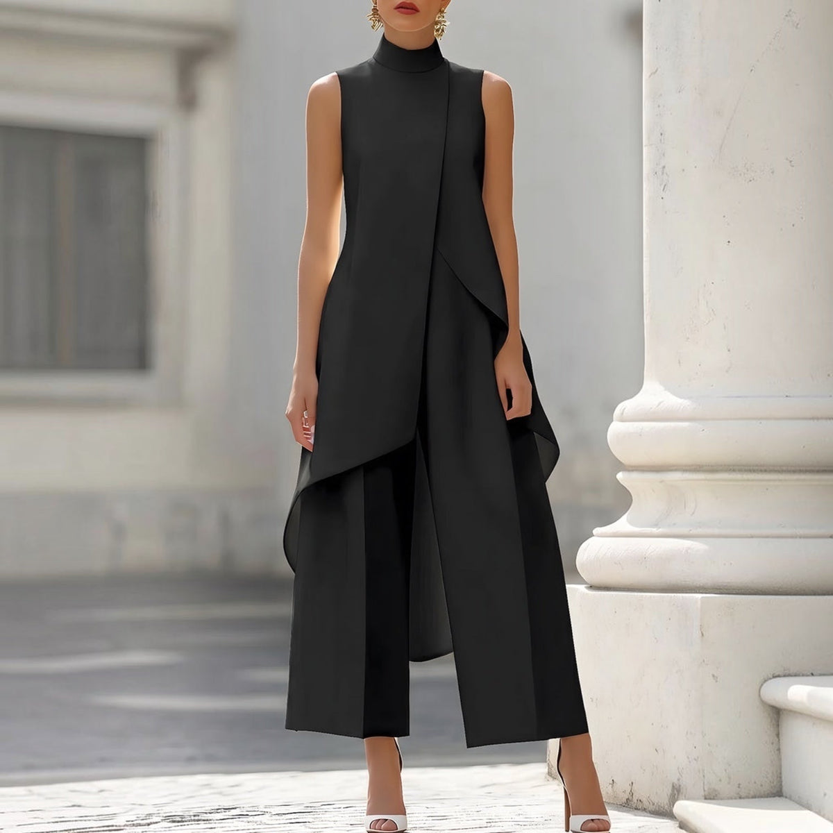 Anna & Julia® | Elegancka długa sukienka