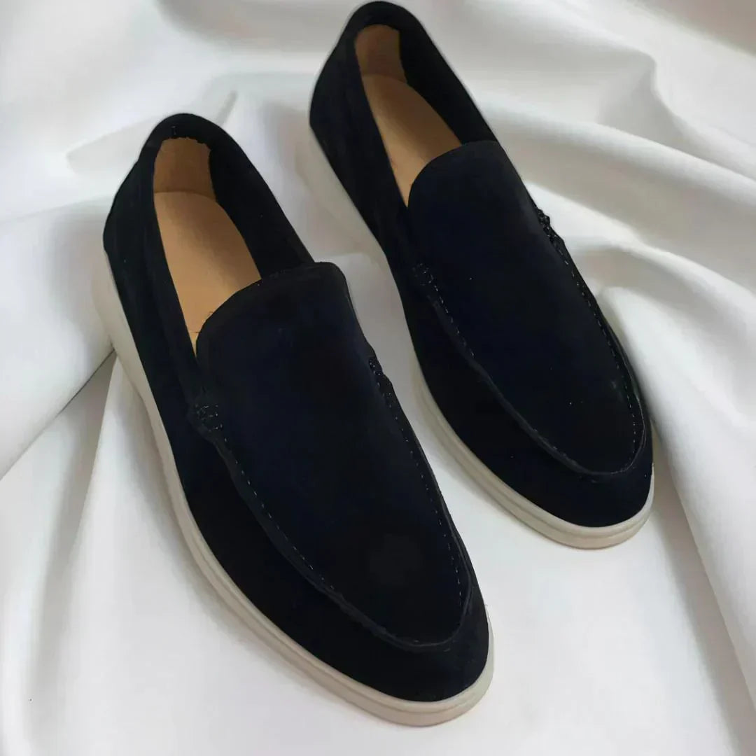 Anna & Julia® | Eleganckie mokasyny zamszowe