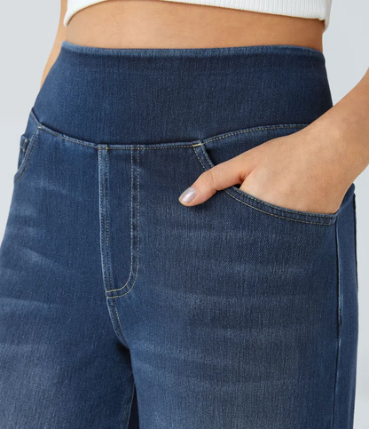 Anna & Julia® | Wygodne jeansy z wysokim stanem