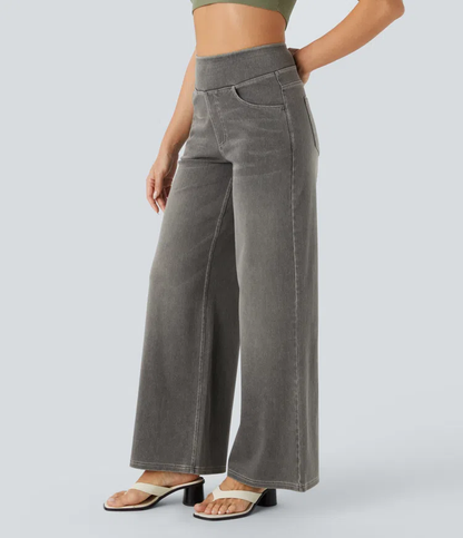 Anna & Julia® | Wygodne jeansy z wysokim stanem