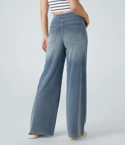 Anna & Julia® | Wygodne jeansy z wysokim stanem