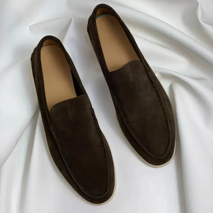 Anna & Julia® | Eleganckie zamszowe mokasyny