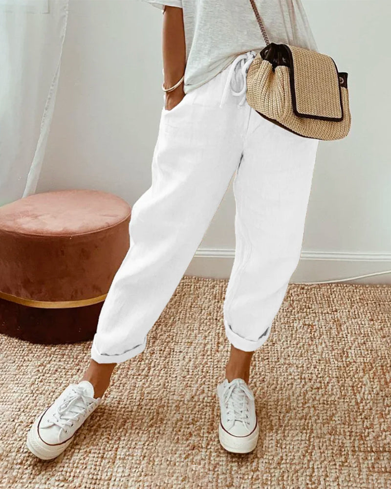 Anna & Julia® | Casualowe spodnie damskie