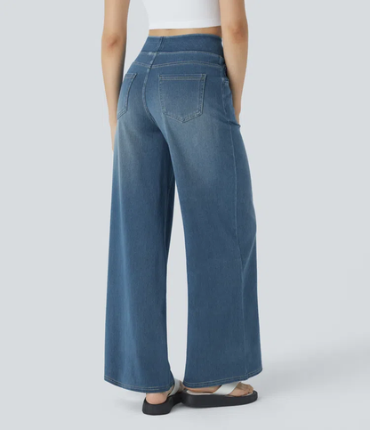 Anna & Julia® | Wygodne jeansy z wysokim stanem