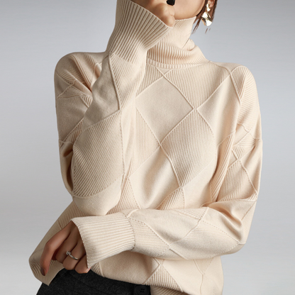 Anna & Julia® | Sweter z golfem