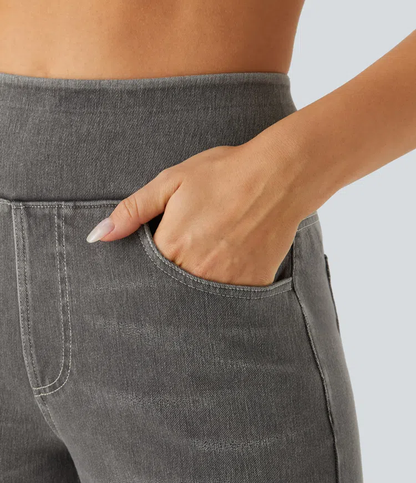 Anna & Julia® | Wygodne jeansy z wysokim stanem