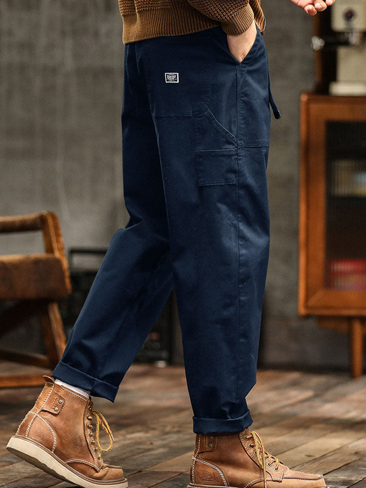 Anna & Julia® | Męskie spodnie utility w stylu vintage