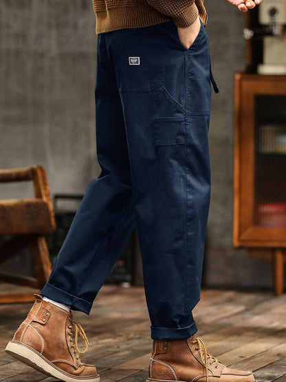 Anna & Julia® | Męskie spodnie utility w stylu vintage