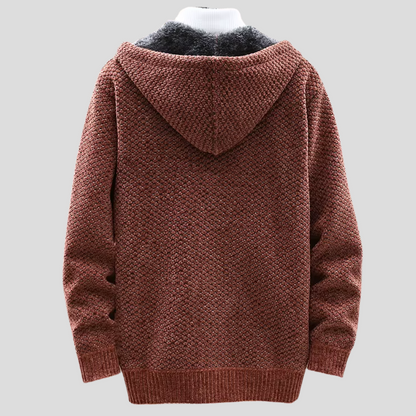 Anna & Julia® | Dzianinowa bluza z kapturem