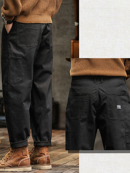 Anna & Julia® | Męskie spodnie utility w stylu vintage