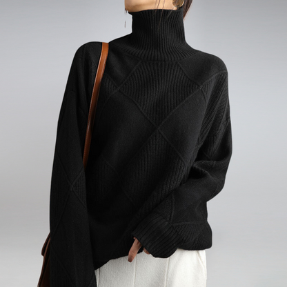 Anna & Julia® | Sweter z golfem