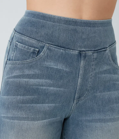 Anna & Julia® | Wygodne jeansy z wysokim stanem