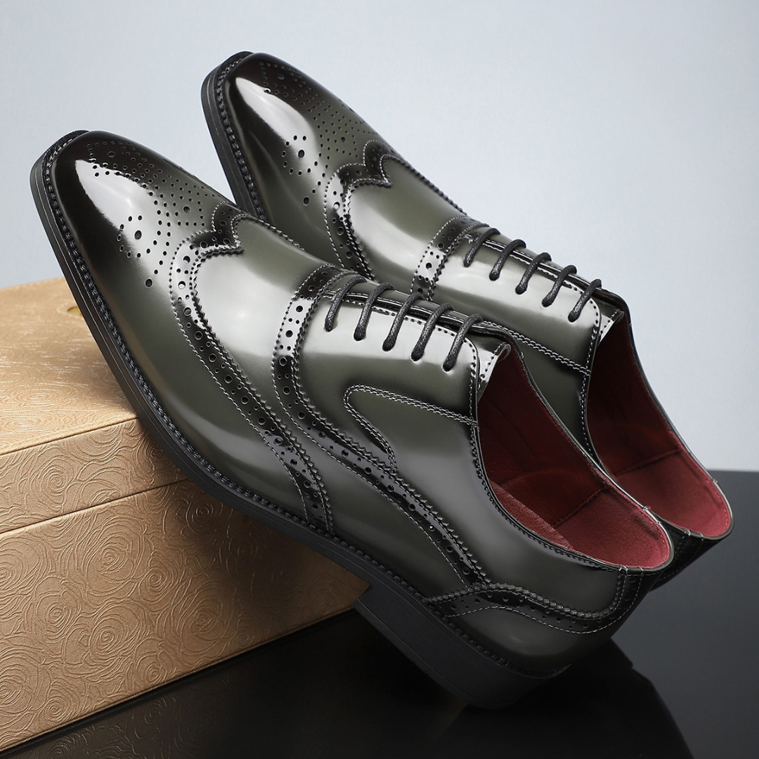 Anna & Julia® | Oxfordy wingtip o ponadczasowej elegancji