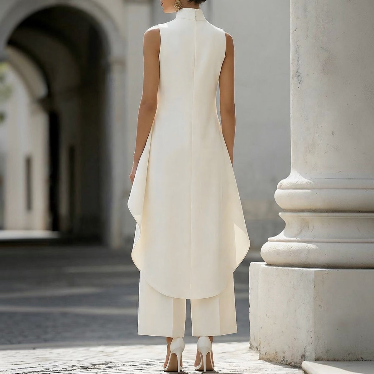 Anna & Julia® | Elegancka długa sukienka