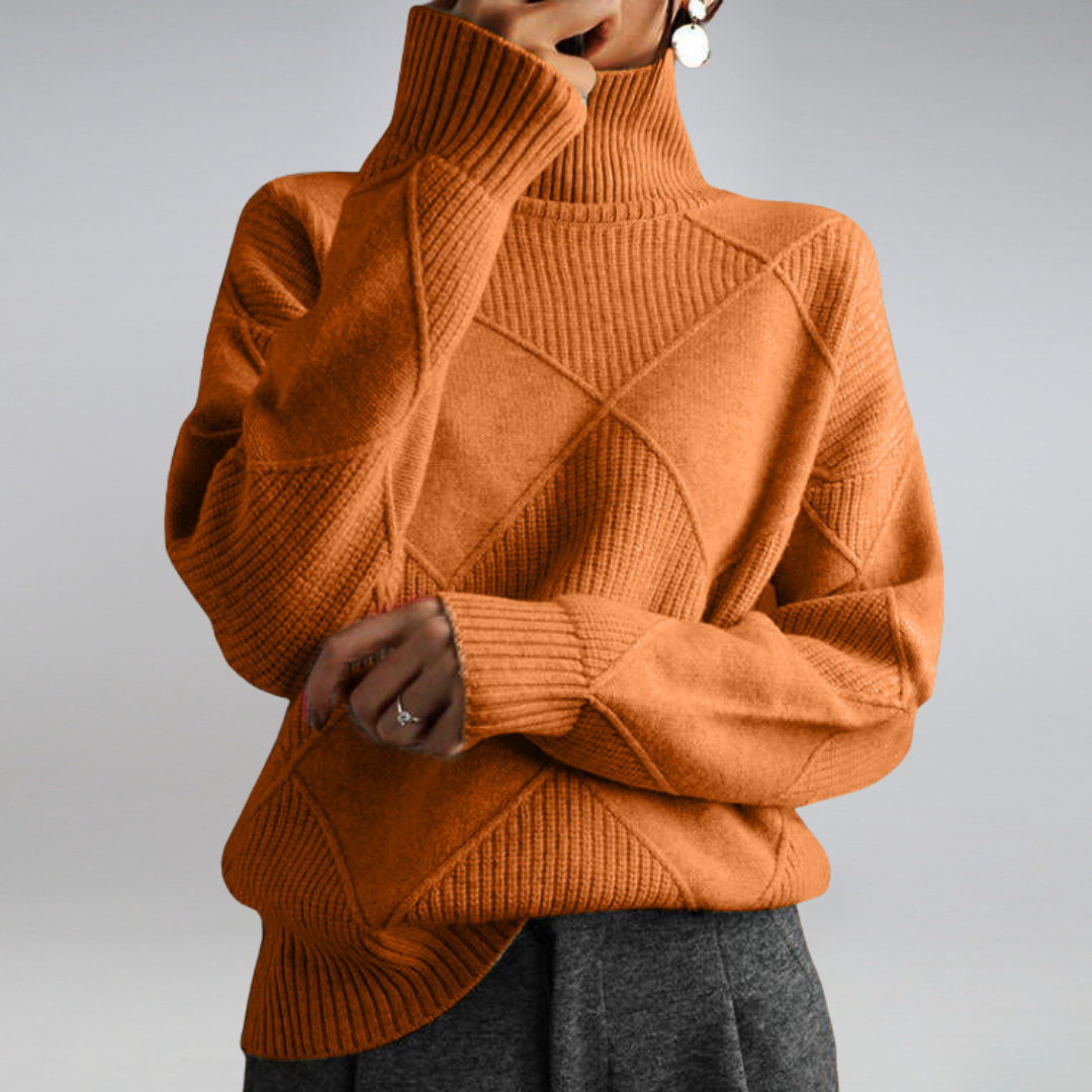 Anna & Julia® | Sweter z golfem