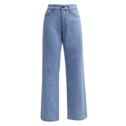 Anna & Julia® | Niebieskie proste jeansy