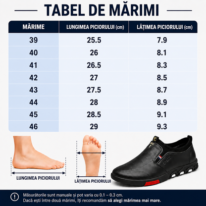 Anna & Julia® | Mavorex – eleganckie buty męskie z antypoślizgową podeszwą