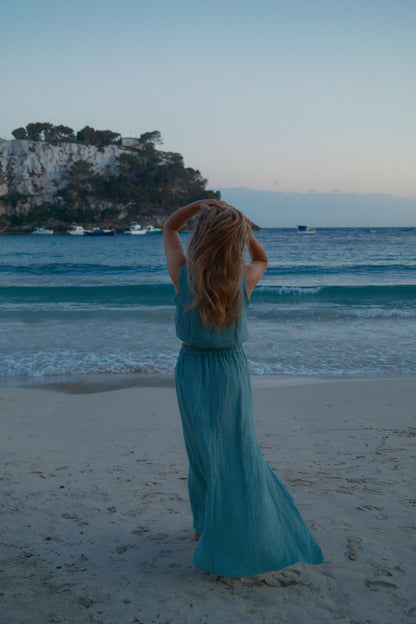 Anna & Julia® | Lniany komplet JULY AGATA