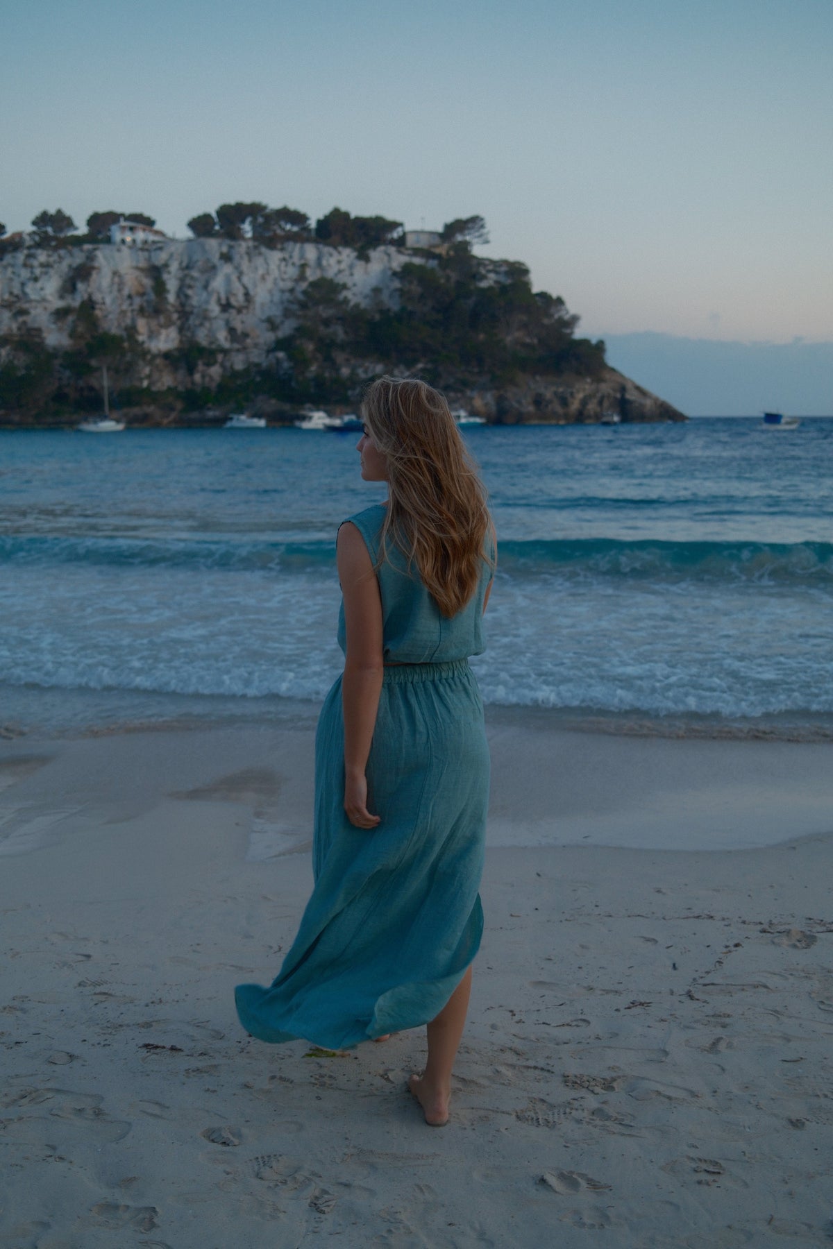 Anna & Julia® | Lniany komplet JULY AGATA