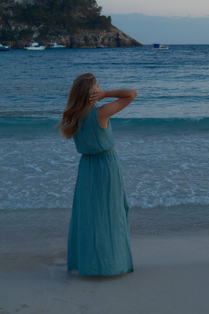 Anna & Julia® | Lniany komplet JULY AGATA
