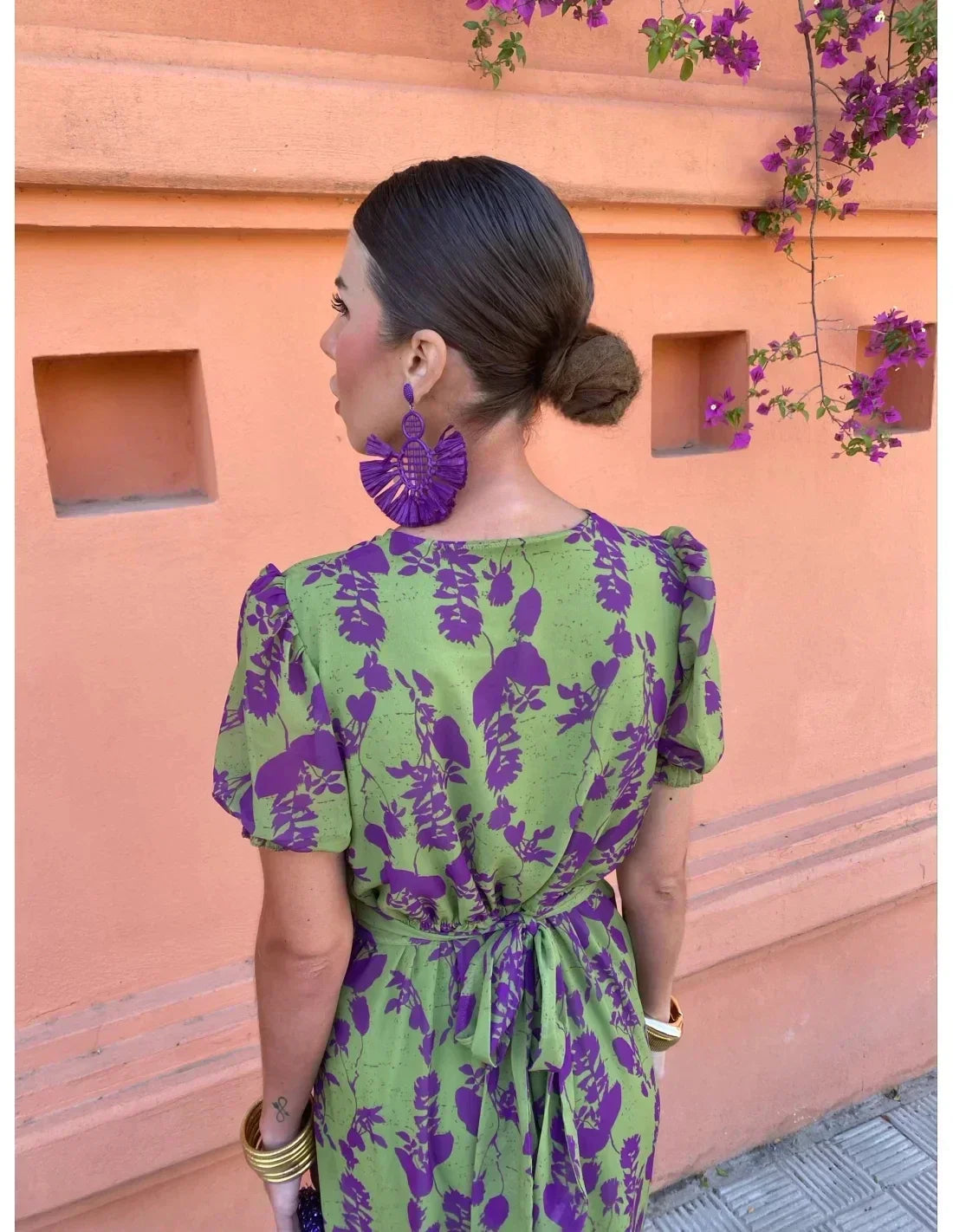 Anna & Julia® | Elegancka letnia sukienka z bufiastym rękawem