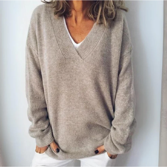 Anna & Julia® | Casualowy miękki sweter
