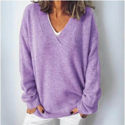 Anna & Julia® | Casualowy miękki sweter