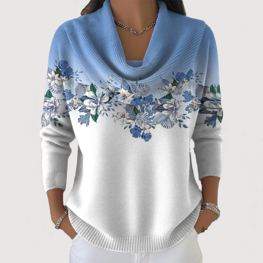 Anna & Julia® | Sweter w kwiaty