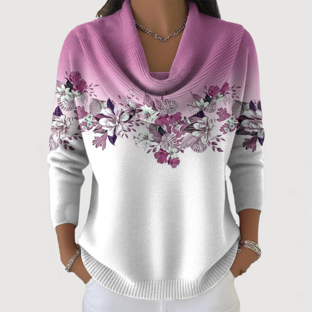 Anna & Julia® | Sweter w kwiaty